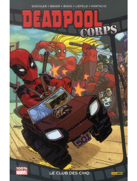 Deadpool corps ; le club des cinq main product photo