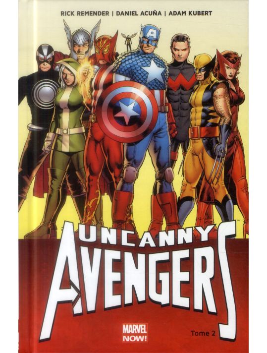 Uncanny Avengers tome 2 main product photo