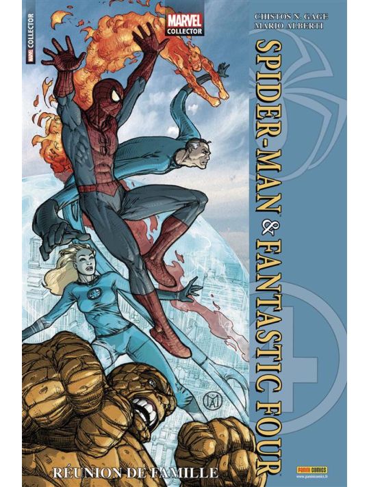 Marvel Collector N.1 : Spider-Man & Fantastic Four ; Réunion De Famille main product photo