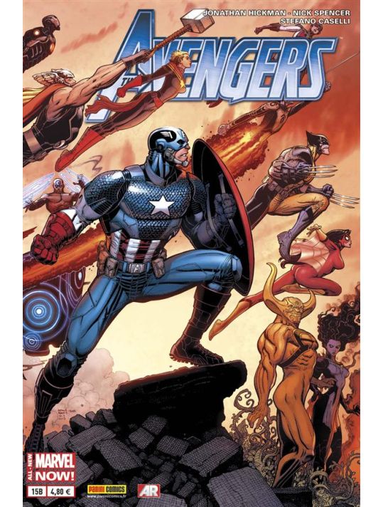 Avengers 2013 tome 15 Cover Librairie main product photo