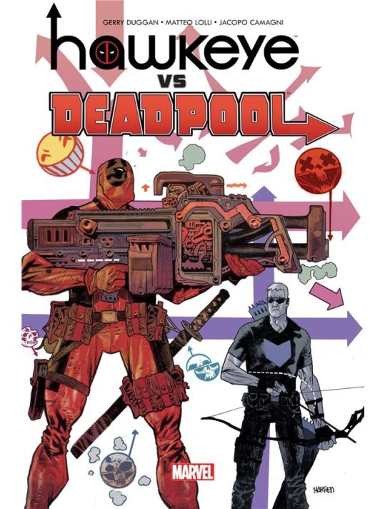 Hawkeye vs Deadpool main product photo
