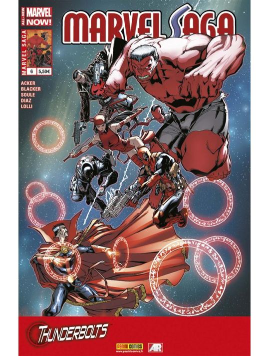 Marvel Saga V2 tome 6 - Thunderbolts 2/3 main product photo
