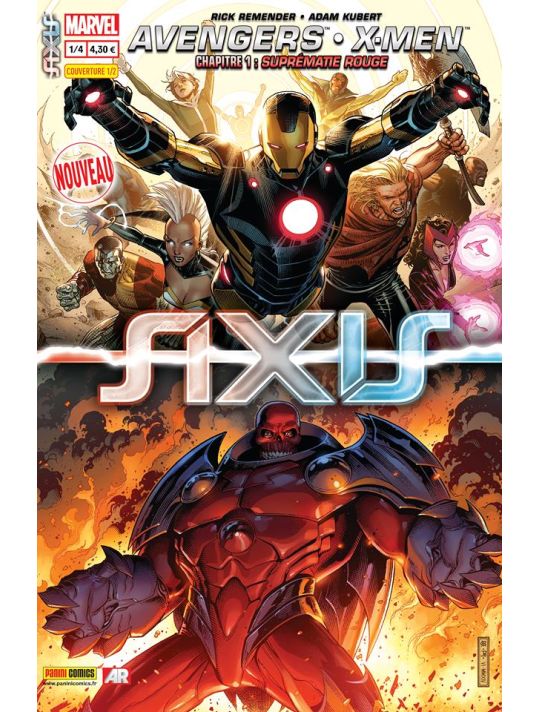Axis tome 1 - cover 1/2 Jim Cheung main product photo