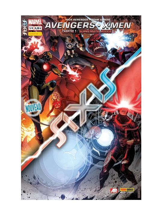 Axis tome 1 - cover 2/2 Jim Cheung main product photo