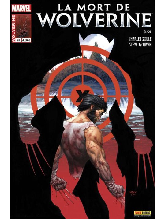Wolverine 2013 tome 23 - La mort de Wolverine 1/2 (cover métallisée) main product photo