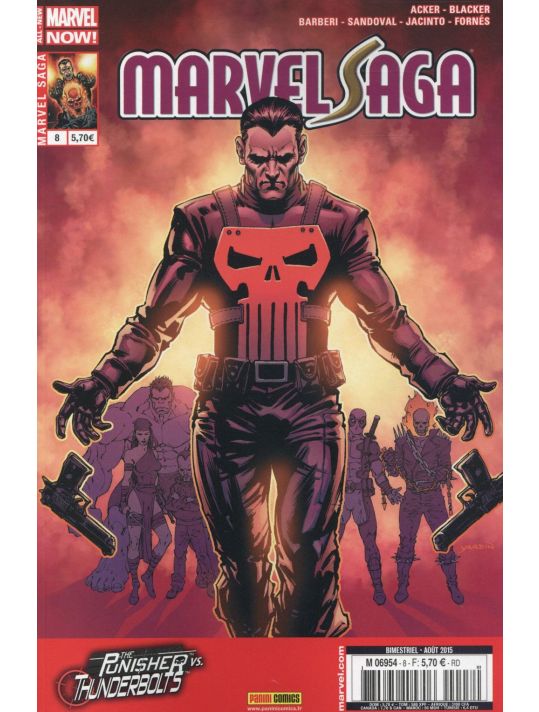 Marvel Saga V2 tome 8 - Punisher Vs Thunderbolts main product photo