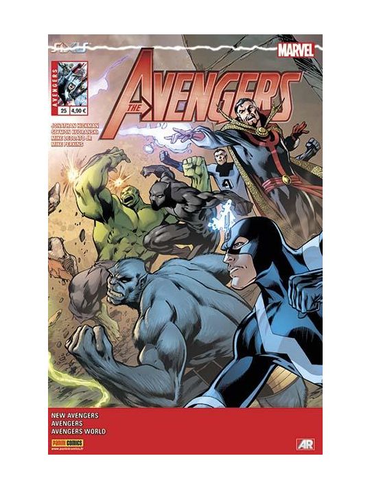Avengers 2013 tome 25 - Axis Continue Ici ! main product photo