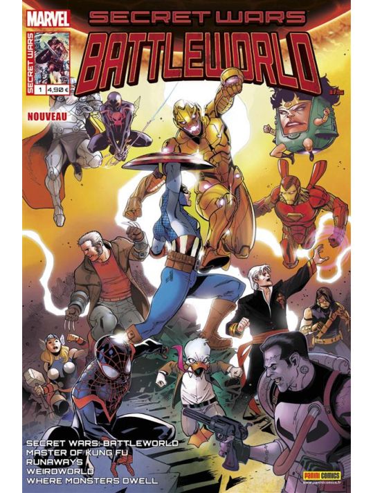 Secret wars : Battleworld tome 1 main product photo