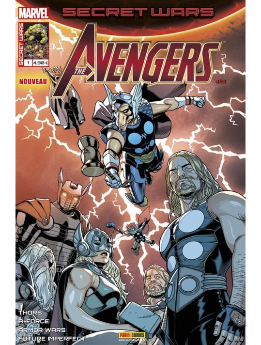 Secret wars : Avengers tome 1 main product photo