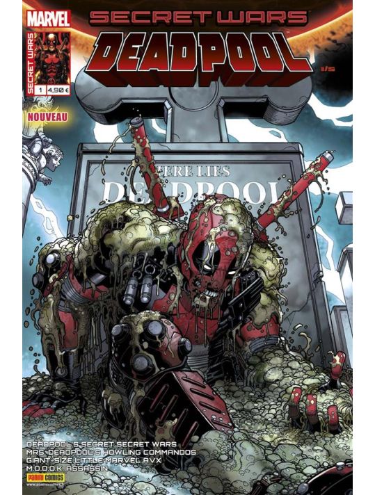 Secret wars : Deadpool tome 1 main product photo