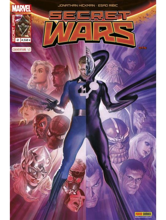 Secret wars tome 2 - Cover de Alex Ross (1/2) main product photo