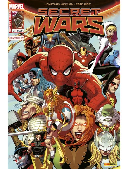 Secret wars tome 2 - Cover par Greg Land (2/2) main product photo