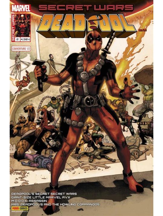 Secret wars : Deadpool tome 2 - Cover de Bianchi (1/2) main product photo