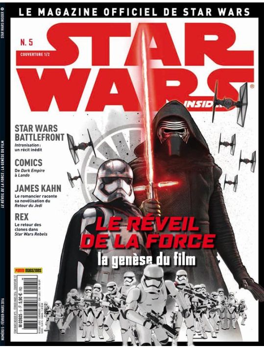 Star Wars - Insider tome 5 - Février / Mars 2016 (Couverture 1/2) main product photo