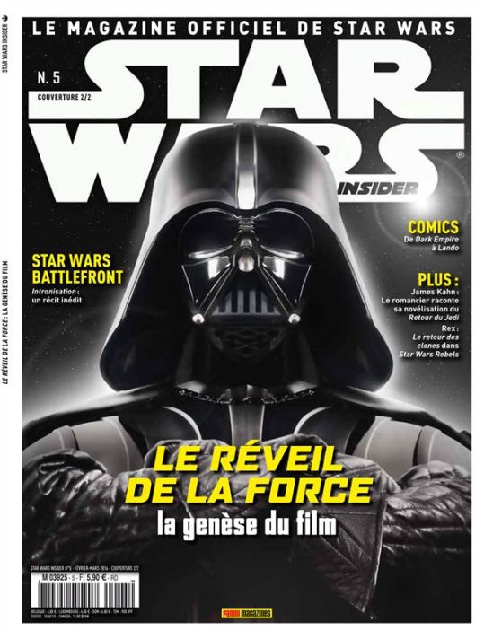 Star Wars - Insider tome 5 - Février / Mars 2016 (Couverture 2/2) main product photo