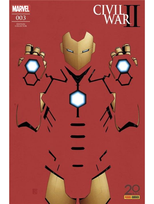 Civil War II tome 3 - cover exclusive Excalibur comics main product photo