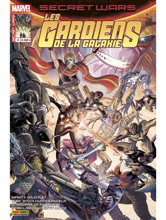 Secret wars : Les gardiens de la galaxie tome 4 main product photo