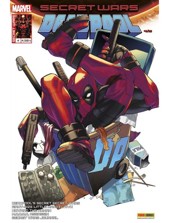 Secret wars : Deadpool tome 4 main product photo