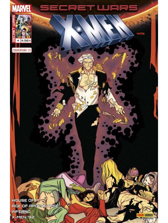 Secret wars : X-Men tome 4 - Cover 1/2 K. Anka main product photo