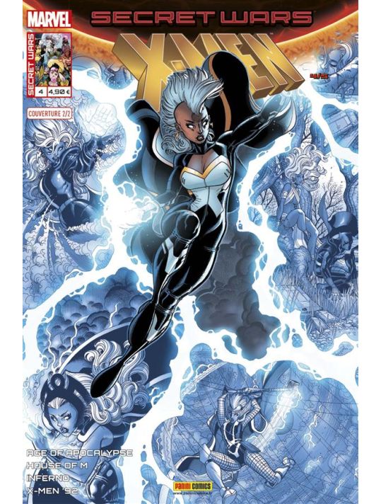 Secret wars : X-Men tome 4 - Cover 2/2 N.Bradshaw main product photo