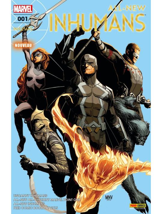 All-New Inhumans tome 1 main product photo