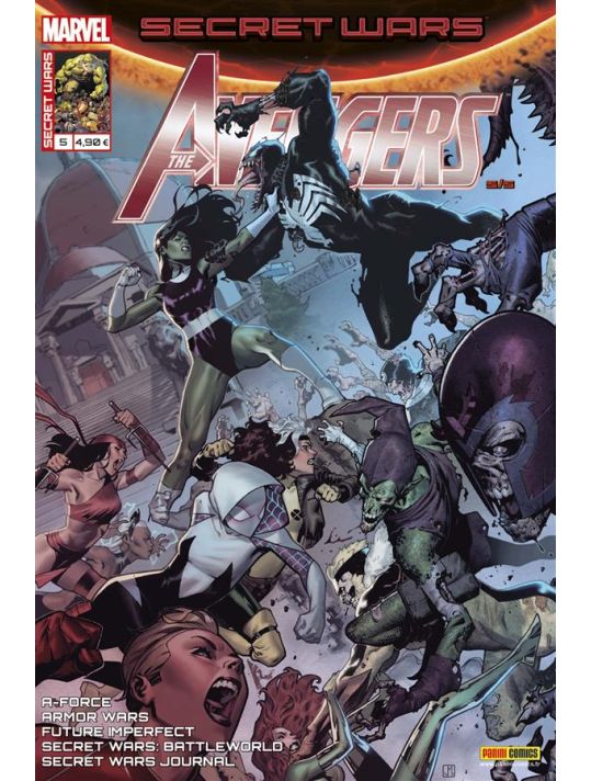 Secret wars : Avengers tome 5 main product photo