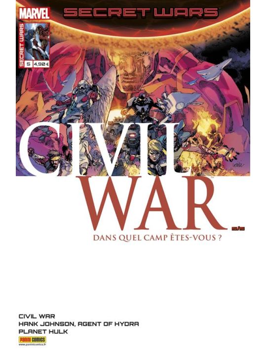 Secret wars : Civil war tome 5 main product photo
