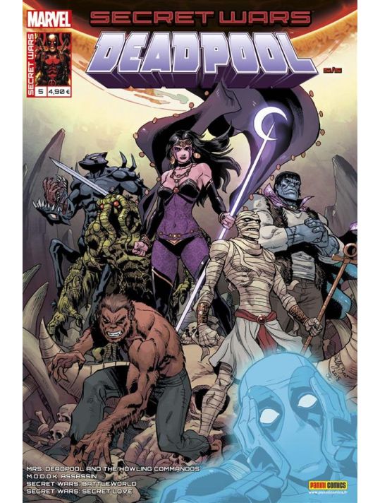 Secret wars : Deadpool tome 5 main product photo