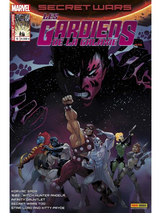 Secret wars : Les gardiens de la galaxie tome 5 main product photo