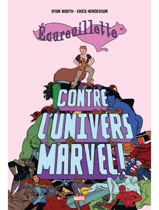 Écureuillette contre l'univers Marvel main product photo