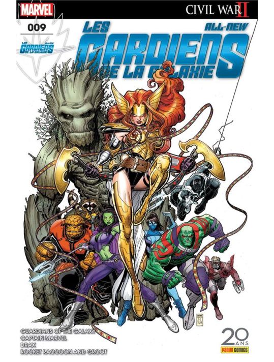 All-New Les Gardiens de la galaxie (fascicule 2016) tome 9 main product photo