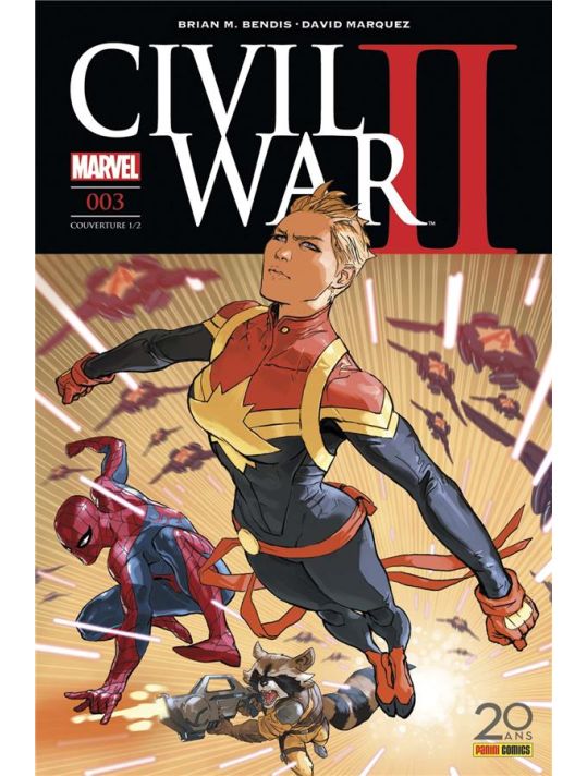Civil War II tome 3 - cover 1/2 main product photo