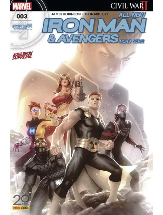 All-New Iron Man & Avengers HS tome 3 main product photo