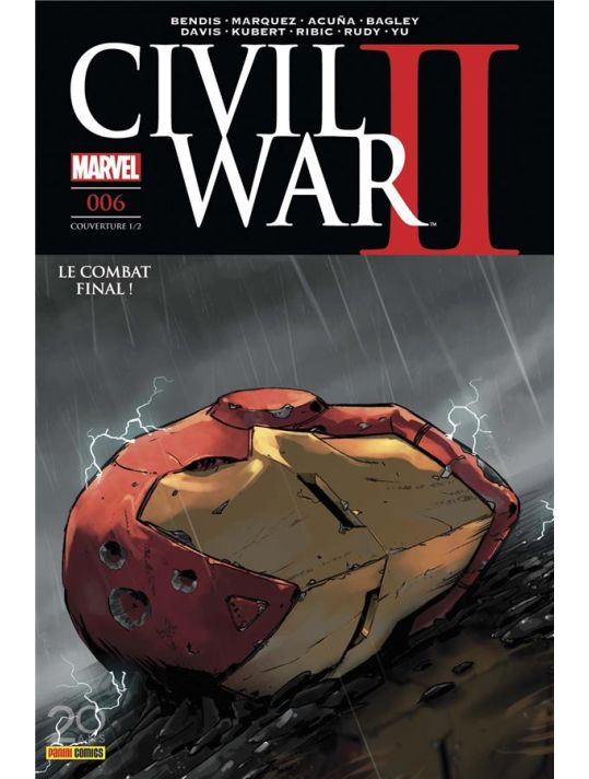 Civil war II tome 6 - cover 1/2 main product photo
