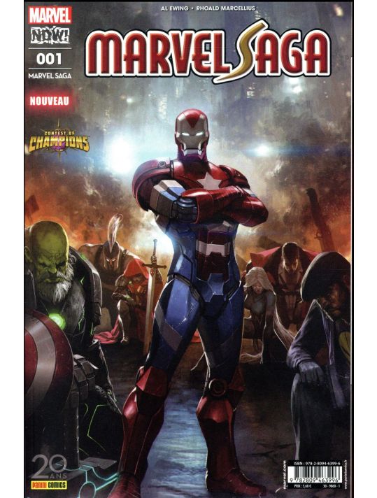 Marvel saga tome 1 main product photo