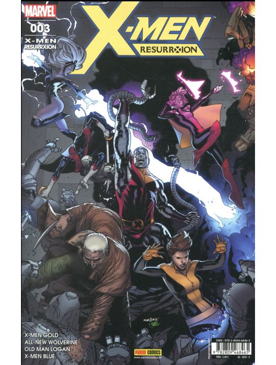 X-men - resurrxion tome 3 main product photo
