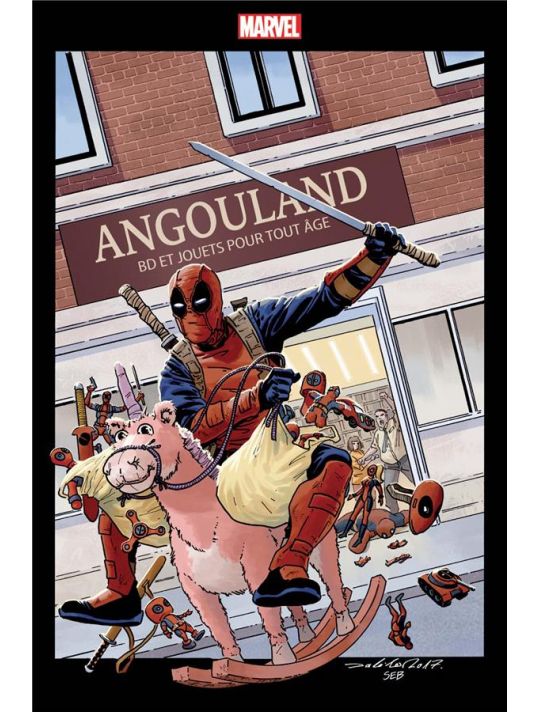 Deadpool tome 9 (variant Angoulême) main product photo