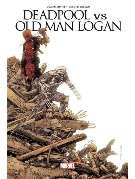 Deadpool VS old man Logan main product photo