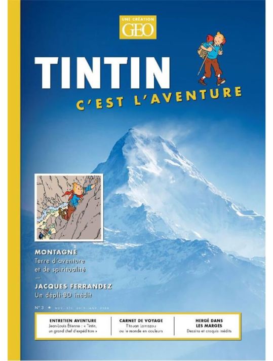 Tintin c'est l'aventure tome 3 - La montagne main product photo