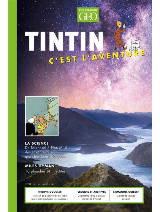 Tintin c'est l'aventure tome 8 main product photo