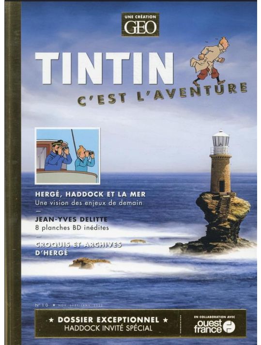 Tintin c'est l'aventure tome 10 main product photo