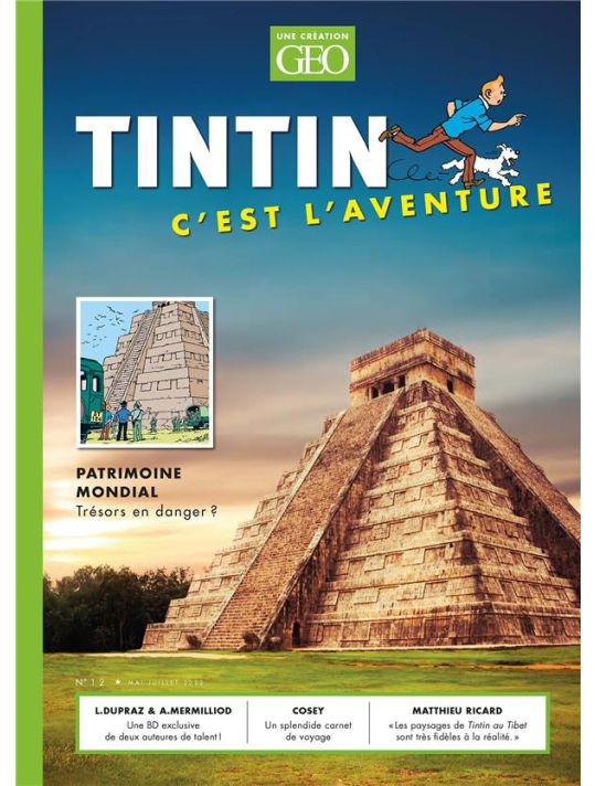 Tintin, c'est l'aventure tome 12 main product photo