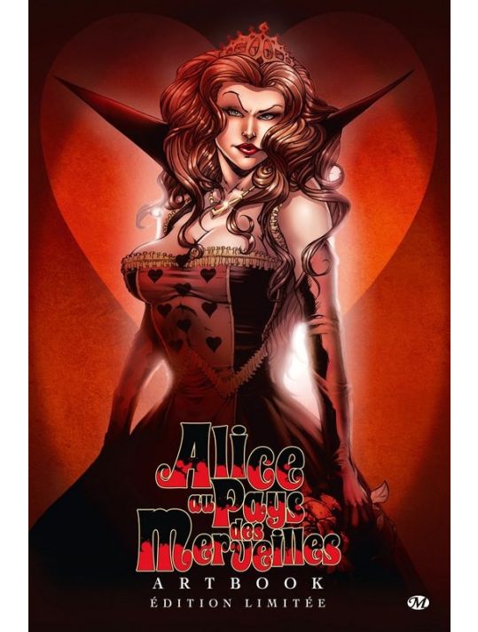 alice au pays des merveilles ; artbook main product photo