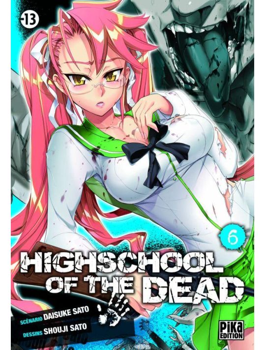 highschool of the dead tome 6 main product photo