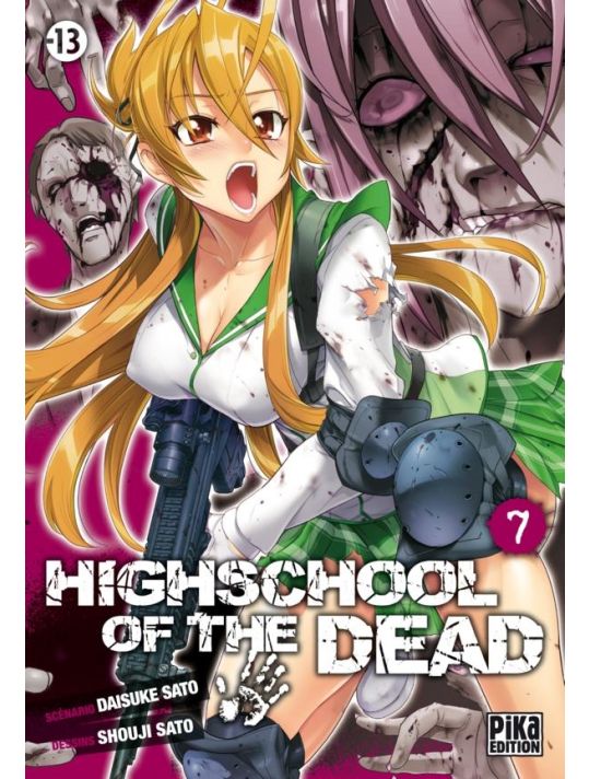 highschool of the dead tome 7 main product photo