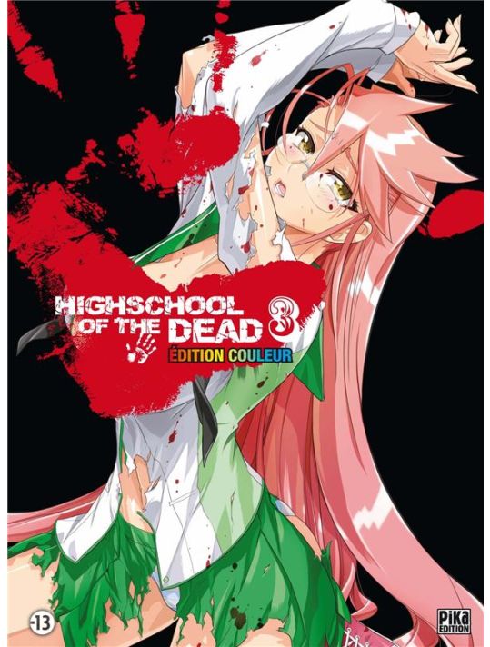 highschool of the dead tome 3 - édition couleurs main product photo