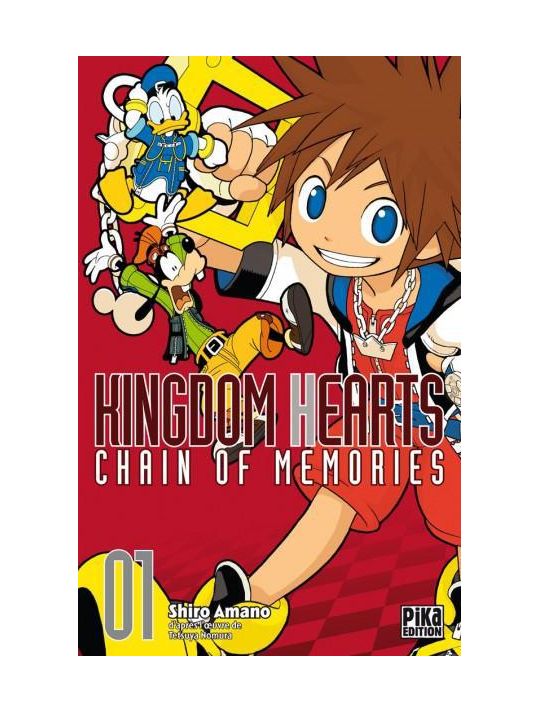 Kingdom hearts - chain of memories tome 1 main product photo