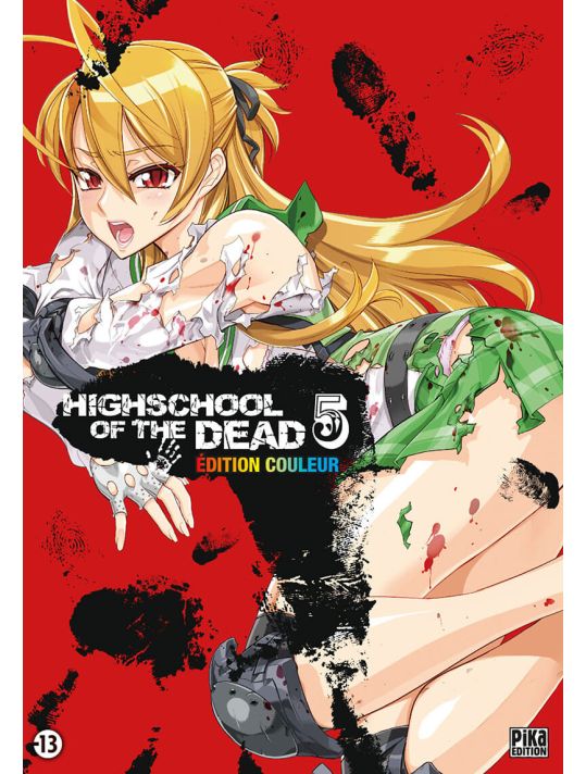 Highschool of the dead tome 5 - édition couleur main product photo