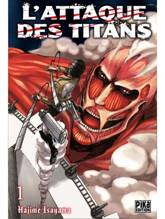 L'attaque des titans tome 1 main product photo