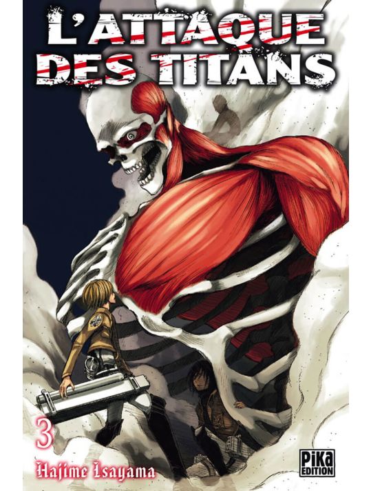 L'attaque des titans tome 3 main product photo